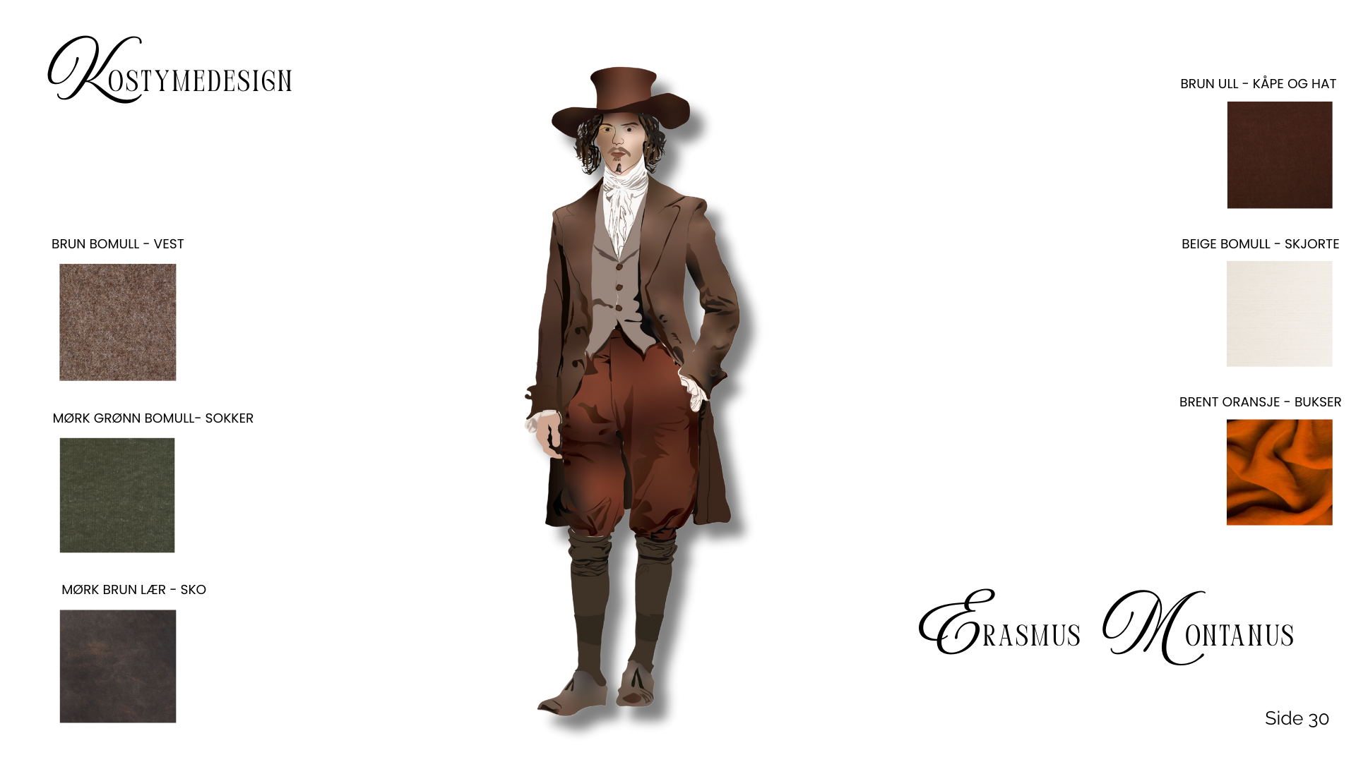 Erasmus - Kostymedesign